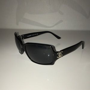 Chanel 5030 Glossy Black Sunglasses